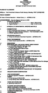 Icon of 6. Regular Meeting Agenda - June 2024