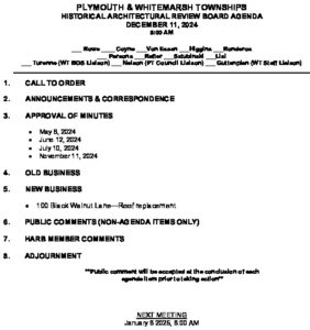 Icon of 7. Historical Architectural Review Board Agenda - December 11, 2024