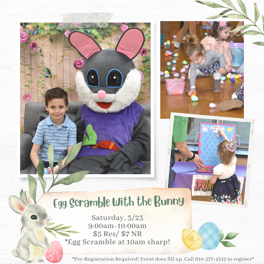 Egg Scramble With The Bunny @ Greater Plymouth Community Center