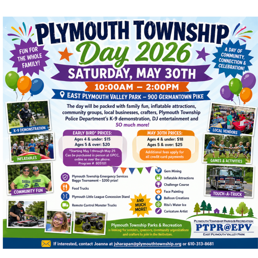 Plymouth Township Day @ East Plymouth Valley Park